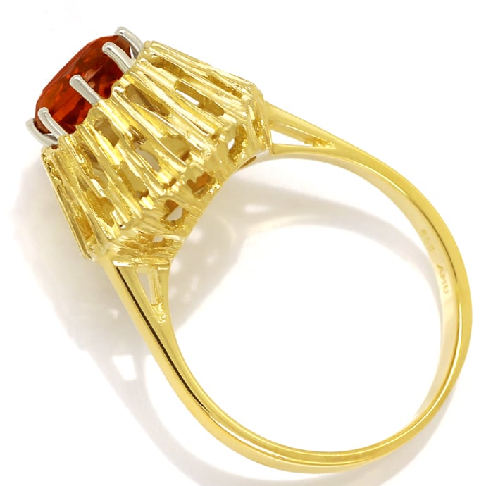 Foto 3 - Damen Ring mit 1,6ct Spitzen Madeira Citrin in 14K Gold, Q0461