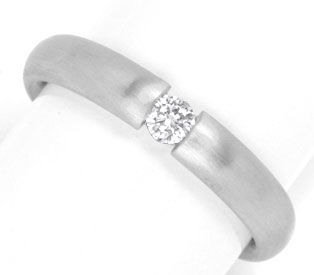Foto 1 - Diamant-Spann Ring, 950 Platin, River VS1, S4109