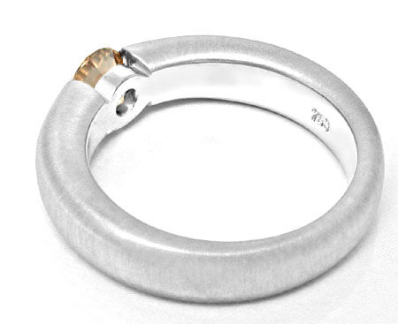 Foto 3 - Spann Ring 0,71ct IGI! 18K Massiv Weißgold, S6001
