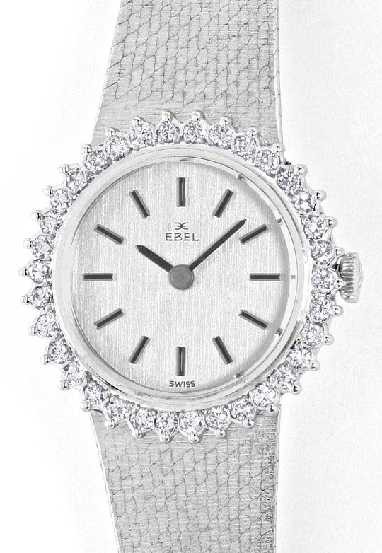 Foto 2 - Ebel Damen-Armbanduhr, Brillanten-Lünette Weißgold 18K, U1469
